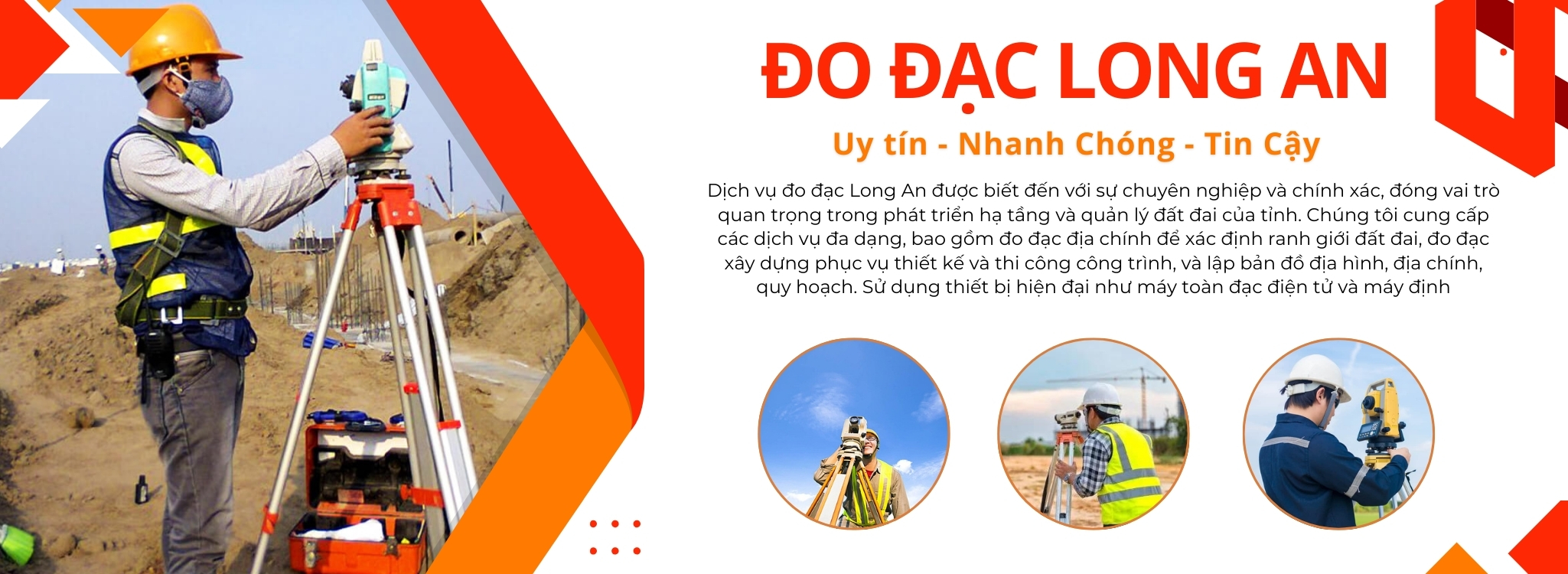 Dịch Vụ Đo Đạc Địa Chính Long An | Tư Vấn Kỹ Thuật Chuyên Nghiệp